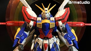 RG 1144 GOD GUNDAM Speed Paint build Review [upl. by Nasar]