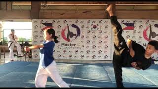 Koryo poomsae with ate jeianna [upl. by Ahrens473]