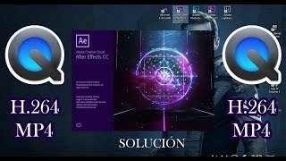 H264  MP4 After Effects CC 2018  Solución Codec [upl. by Gerdy]