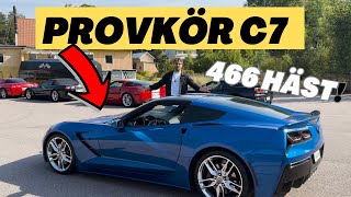 Provkör en Corvette C7  letar efter ny bil [upl. by Ennyrb]