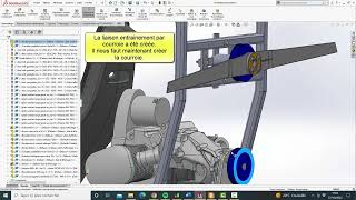 Créer une courroie dentrainement avec SolidWorks [upl. by Jez]