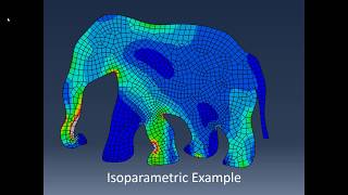 FEA 27 Isoparametric Element Example [upl. by Dnomed]