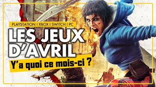 TOP 10 des sorties jeux vidéo en AVRIL 2023  🎮 [upl. by Suravart555]