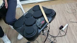 How Great is Our God Alesis Compactkit7 Medeli dd315 [upl. by Eissehc]