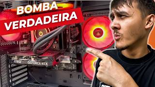 Ele fez uma TRANSFOMAÇÃO no PC GAMER A verdadeira FONTE BØMB [upl. by Lauro585]