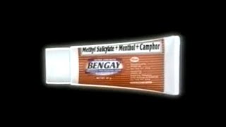 Methyl Salicylate  Menthol  Camphor Bengay Ultra Pain Relief 15s  Philippines 2002 [upl. by Amsirac267]