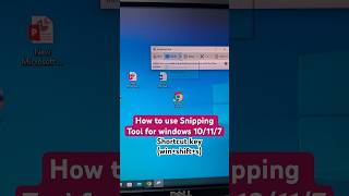 How to use Snipping tool for screenshot how to use snipping tools in windows 10117 [upl. by Mcclenon]