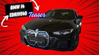 BMW i4 eDrive40 Teaser  Auto Hub [upl. by Wise]