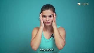 Face Yoga Cheeks Exercise [upl. by Yanrahc]