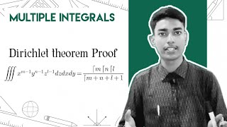 Dirichlet’s Theorem Proof  Multiple Integral [upl. by Nahij]