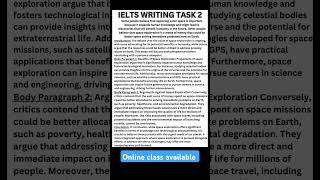 Sample IELTS Writing Task 2  Online class available ieltswriting [upl. by Leuqim138]