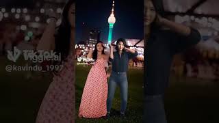 Dinakshi Priyasaad amp Ai Dance step in Nelum Pokuna trending dance shorts dinakshipriyasad8205 [upl. by Goodwin]