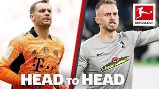 Manuel Neuer vs Mark Flekken  Exceptional Goalkeepers Head 2 Head [upl. by Felske]