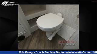 Stunning 2024 Entegra Coach Emblem 36H Class A RV For Sale in North Canton OH  RVUSAcom [upl. by Dnomde359]