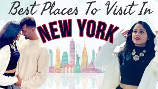 Best Places To Visit In New York 🗽  Canada Telugu vlogs  O Cheliya  Malashree Kalyan [upl. by Arehc568]