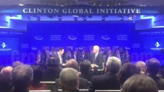 Greek PM Alexis Tsipras at Clinton Global Initiative 2015 [upl. by Penni]