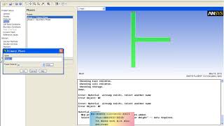 ANSYS FLUENT｜1 T形管内气固两相流 [upl. by Hamimej603]