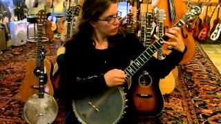 Bacon Blue Ribbon ca 1920 openback banjo [upl. by Cheatham479]