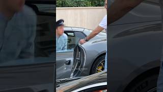 Billionaire boss tips amp leaves Hotel Paris in his Ferrari billionaire monaco luxurylifestylefyp [upl. by Marve289]