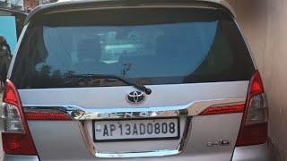 Super Innova for sale in hyd 2012 model valid 2027 km 277268 7 seats diesel G version  used cars [upl. by Eah]