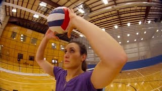 Setting Tips  Terry Liskevych  The Art of Coaching Volleyball [upl. by Ardnalahs]