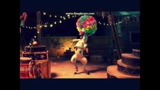 Madagascar 3 Martys Circus Afro Song LOL [upl. by Strohben]