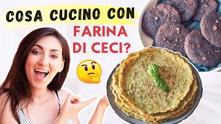 Prendi la FARINA DI CECI e fai queste 3 RICETTE SENZA UOVA 😮 [upl. by Ynhoj]