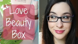 Love Beauty Box 082015  Reinigung und Pflege TierversuchsfreiVegan [upl. by Sands]