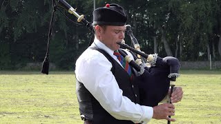 Alfred E Milne set from piper Hamish Munro of Turriff Pipe Band during 2021 RSPBA contest in Huntly [upl. by Starling800]