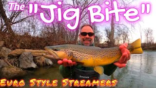 Euro Nymphing With Streamers  Winter Fly Fishing Tactics For BIG TROUT [upl. by Shelah316]