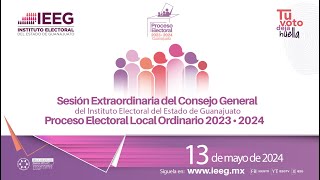 Sesión Extraordinaria del Consejo General 13 Mayo 2024 [upl. by Caffrey]