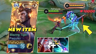 WTF DAMAGE  PAQUITO NEW ONE SHOT BUILD IS FINALLY HERE  PAQUITO TUTORIAL MLBB [upl. by Phia]