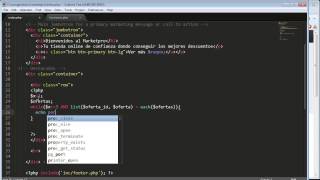 Tienda Online con PHP MySQL HTML5 CSS3 jQuery 9 [upl. by Eamanna]