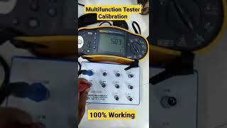 How to Calibrate Multifunction Tester with Decade Resistance Box I 100 Working [upl. by Llenroc]