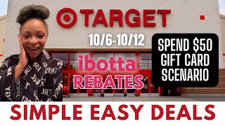 Target Deals 1061012 Couponing At Target Household Gift Card Deal EASY DEALS [upl. by Adnaerb]