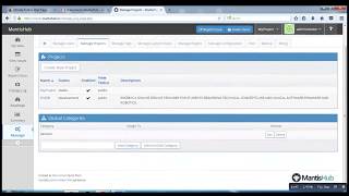 HOW TO MANAGE OR CREATE NEW PROJECT IN MANTIS BUG TRACKING TOOL QUALITY ASSURANCE [upl. by Drawyeh]