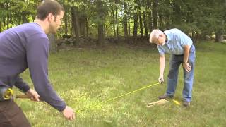 How to measure and lay out fence posts [upl. by Ashli970]