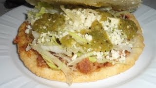 RECETA GORDITAS PUPUSASCOMIENDO RICO Y FACIL [upl. by Hannie]