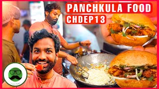 Panchkula 20 Sector Market Food  9X Chaat Bun Tikki  Nik Bakers amp More  Veggie Paaji [upl. by Parnell846]