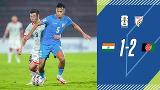 India 12 Afghanistan  FIFA World Cup Qualifiers  Full Highlights [upl. by Shulman791]