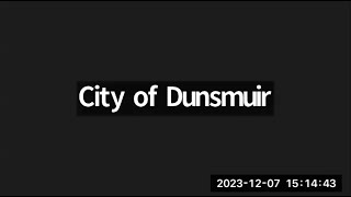 Dunsmuir City Council Meeting 12072023 [upl. by Ediva474]