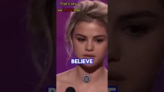 Selena Gomez genuinely thinks that she doesnt deserve this award shorts [upl. by Marti]