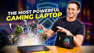 The Worlds Most Powerful Gaming Laptop Eluktronics Hydroc 16 [upl. by Nahk]