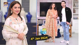 Good Morning Pakistan  Yumna Zaidi  Usama Khan  Javed Sheikh  4th January 2024  ARY Digital [upl. by Ayihsa]