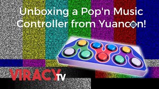 Unboxing a Pop’n Music Controller from Yuan Con LETS GOOOOO [upl. by Vidal]