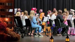 Zellas 7th grade band Halloween 2024 [upl. by Enirroc552]