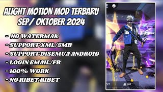 ALIGHT MOTION MOD TERBARU 2024  MOD VERSI 500 amp 450  NO LAG amp SUPPOR ALL PRESET TERBARU NO PW [upl. by Yeleak]