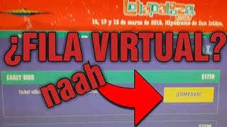 ASÍ DE FÁCIL ES SALTEAR LA FILA VIRTUAL Lollapalooza recitales y otras tiendas [upl. by Lucchesi]