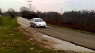 Clio 14 16v  decat  Ktec exhaust Supersport 23 [upl. by Julita556]