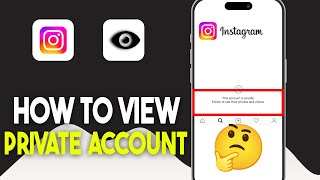 2 Ways to View Private Instagram Accounts 2024 [upl. by Dupaix]